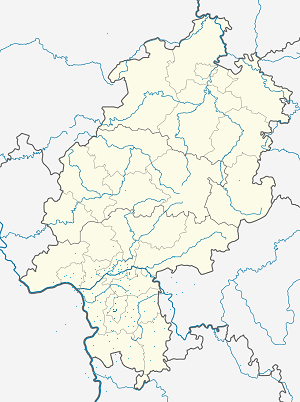 Darmstadt-ի քարտեզ՝ յուրաքանչյուր կողմնակիցի նշիչներով