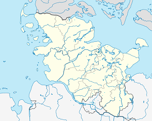 Karte von Kiel mit Markierungen für die einzelnen Unterstützenden