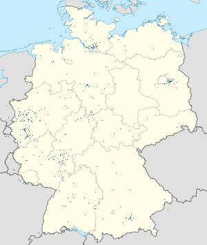Karte von Deutschland mit Markierungen für die einzelnen Unterstützenden