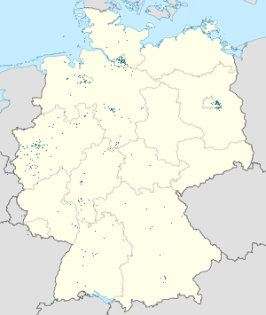 Karte von Deutschland mit Markierungen für die einzelnen Unterstützenden