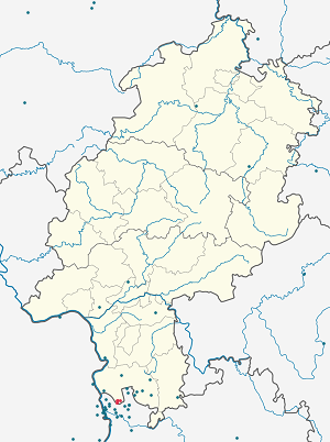 Mappa di Viernheim con ogni sostenitore 