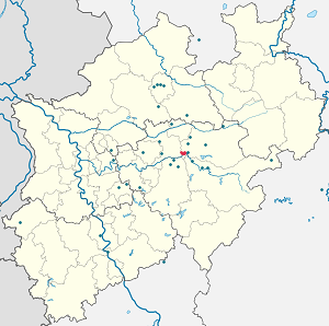 Map of Wickede with markings for the individual supporters