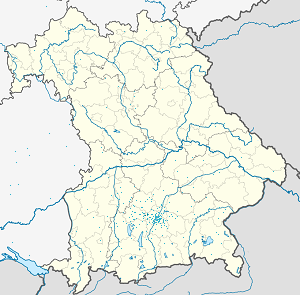 Map of Puchheim with markings for the individual supporters