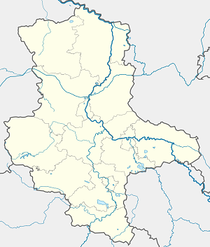Karte von Verbandsgemeinde Unstruttal mit Markierungen für die einzelnen Unterstützenden