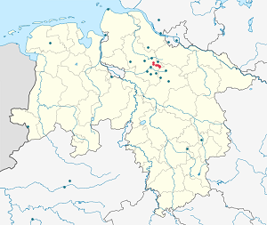 Map of Fintel with markings for the individual supporters