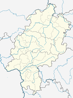 Map of Lahn-Dill-Kreis with markings for the individual supporters