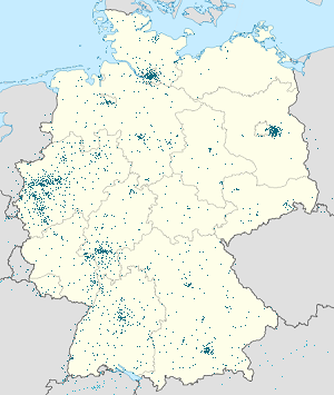 Vokietija žemėlapis su individualių rėmėjų žymėjimais