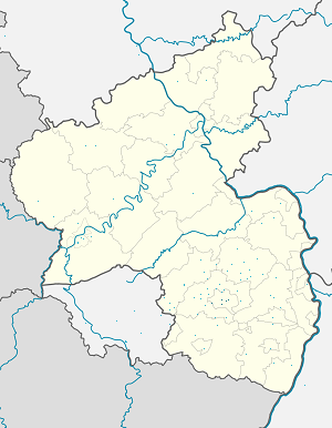 Map of Kaiserslautern with markings for the individual supporters