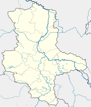 Karta mjesta Burgenlandkreis s oznakama za svakog pristalicu