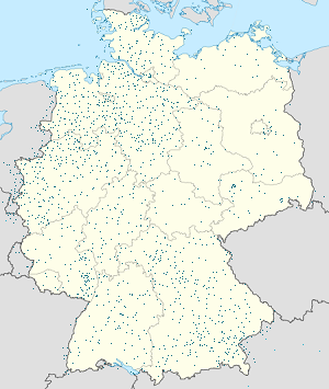 Vokietija žemėlapis su individualių rėmėjų žymėjimais