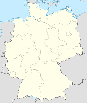 Map of Germany with markings for the individual supporters