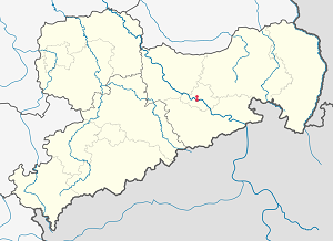 各サポーターのマーカーが付いた Dresden の地図