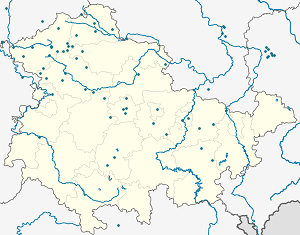 Map of Niederorschel with markings for the individual supporters
