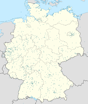 Kort over Tyskland med tags til hver supporter 