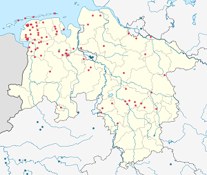 Latvijas karte Lejassaksija ar atzīmēm katram atbalstītājam 