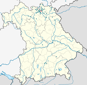 Zemljevid Küps z oznakami za vsakega podpornika