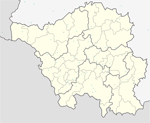 Map of Losheim am See with markings for the individual supporters