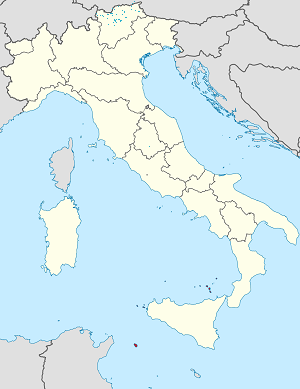 Harta lui Trentino-Tirolul de Sud cu marcatori pentru fiecare suporter