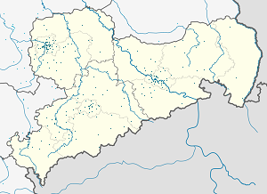 Zemljevid mesta Saška z oznakami za vsakega podpornika