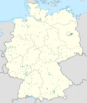 Karte von Deutschland mit Markierungen für die einzelnen Unterstützenden