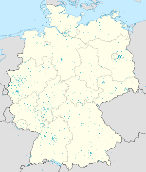 Map of Deutschland with markings for the individual supporters