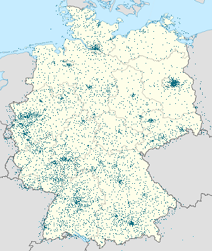 Mappa di Germania con ogni sostenitore 