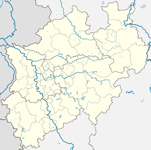 Karte von Langenberg (Westfalen) mit Markierungen für die einzelnen Unterstützenden