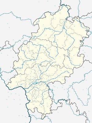 Harta e Frankfurti mbi Main me shenja për mbështetësit individual 