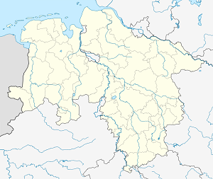 Karte von Cuxhaven mit Markierungen für die einzelnen Unterstützenden
