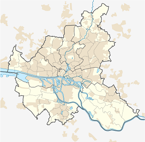 Map of Altona with markings for the individual supporters