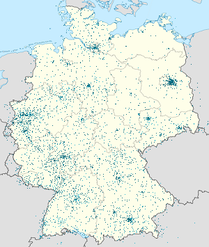 Kaart Saksamaa iga toetaja sildiga