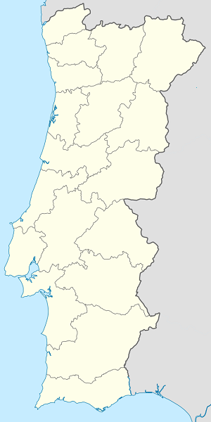 Map of Portugal with markings for the individual supporters