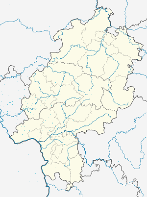 Mapa de Limburg an der Lahn com marcações de cada apoiante