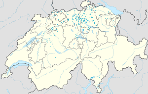 Χάρτης του Dietikon με ετικέτες για κάθε υποστηρικτή 