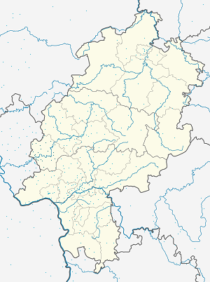 Harta lui Districtul Limburg-Weilburg cu marcatori pentru fiecare suporter