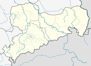 Harta e Chemnitz me shenja për mbështetësit individual 