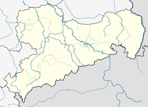 Map of Dresden with markings for the individual supporters