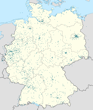 Karte von Deutschland mit Markierungen für die einzelnen Unterstützenden