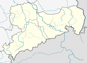 Карта Дрезден с тегами для каждого сторонника