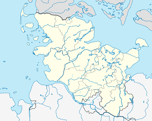 Latvijas karte Halstenbek ar atzīmēm katram atbalstītājam 