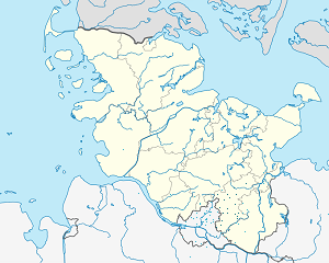 Map of Stormarn with markings for the individual supporters