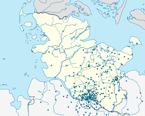 Карта Нойштадт с тегами для каждого сторонника