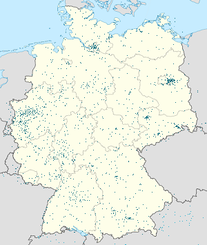 Karte von Deutschland mit Markierungen für die einzelnen Unterstützenden