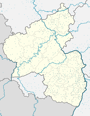 Map of Rhineland-Palatinate with markings for the individual supporters