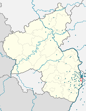 Latvijas karte Rheinauen ar atzīmēm katram atbalstītājam 