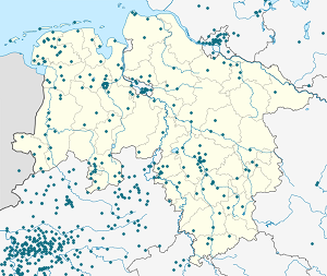 Kaart Norddeich iga toetaja sildiga
