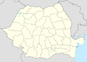 Карта Румыния с тегами для каждого сторонника