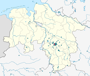 Map of Linden-Limmer with markings for the individual supporters