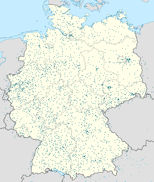 Karte von Deutschland mit Markierungen für die einzelnen Unterstützenden