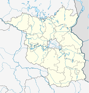 Map of Klosterfelde with markings for the individual supporters